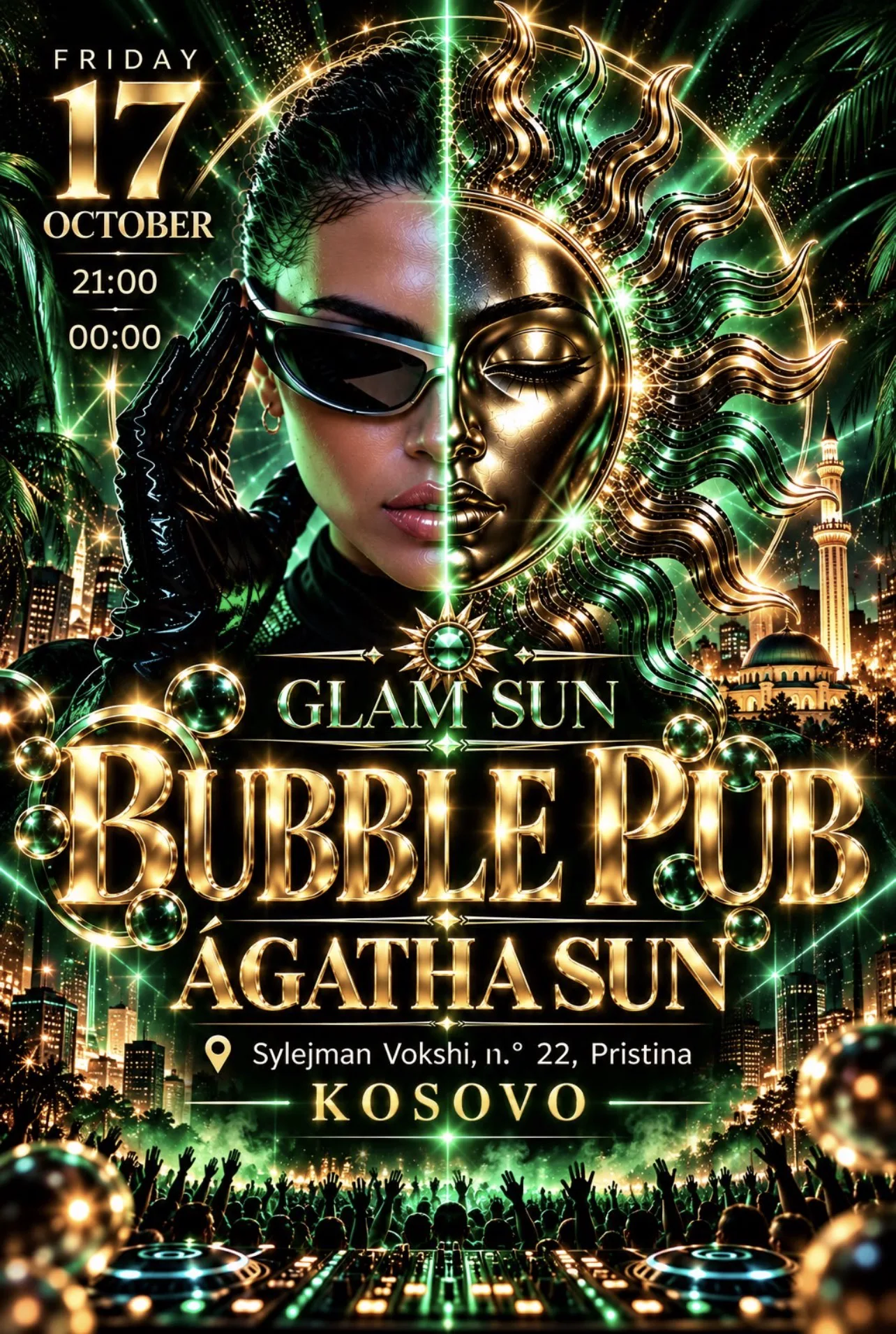 17 October — Agatha Sun Pristina (Kosovo)