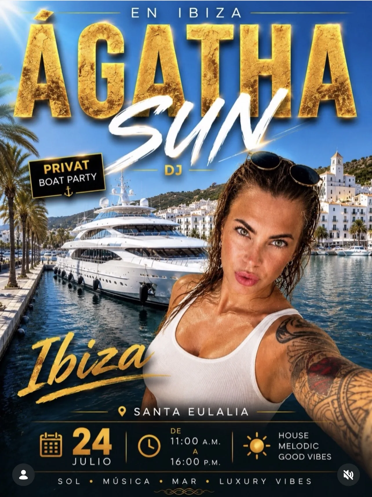 Privat Boat Party · Ibiza (Santa Eulalia)