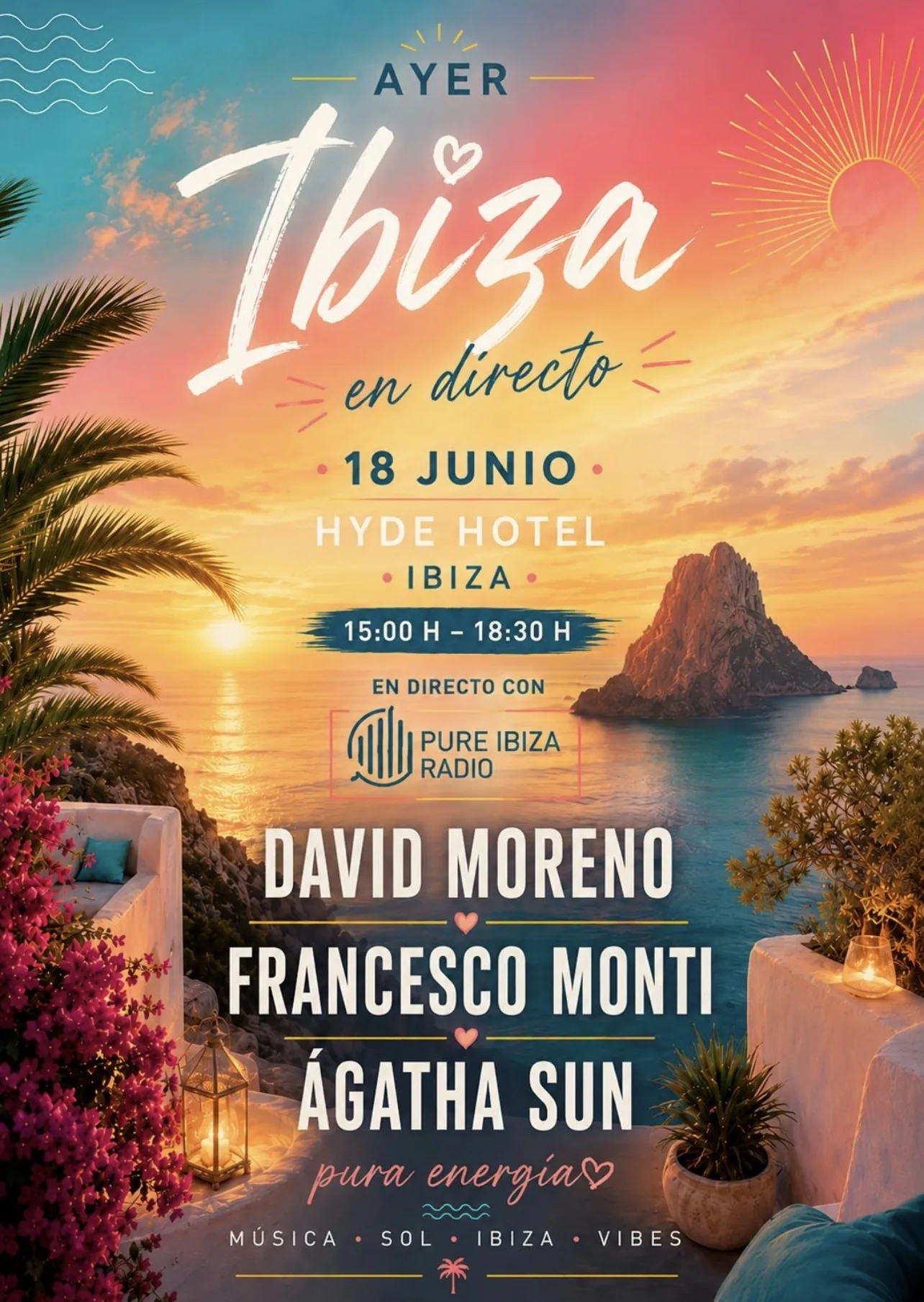 Ibiza Vibes @ Pure Ibiza Radio Live