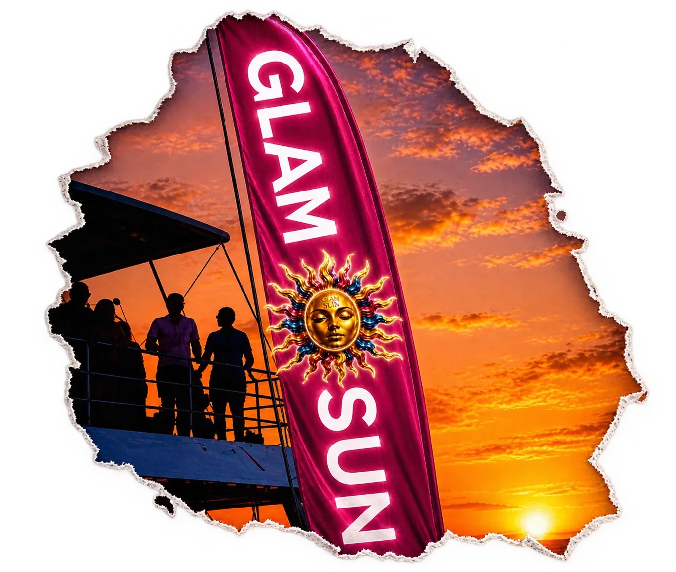 Glam Sun Boat Party Experience
